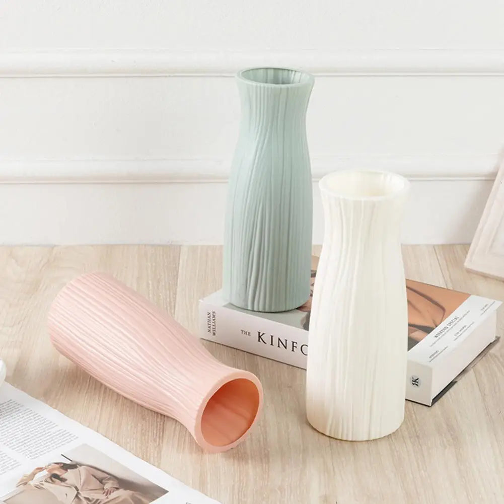 Lined Flower Vase
