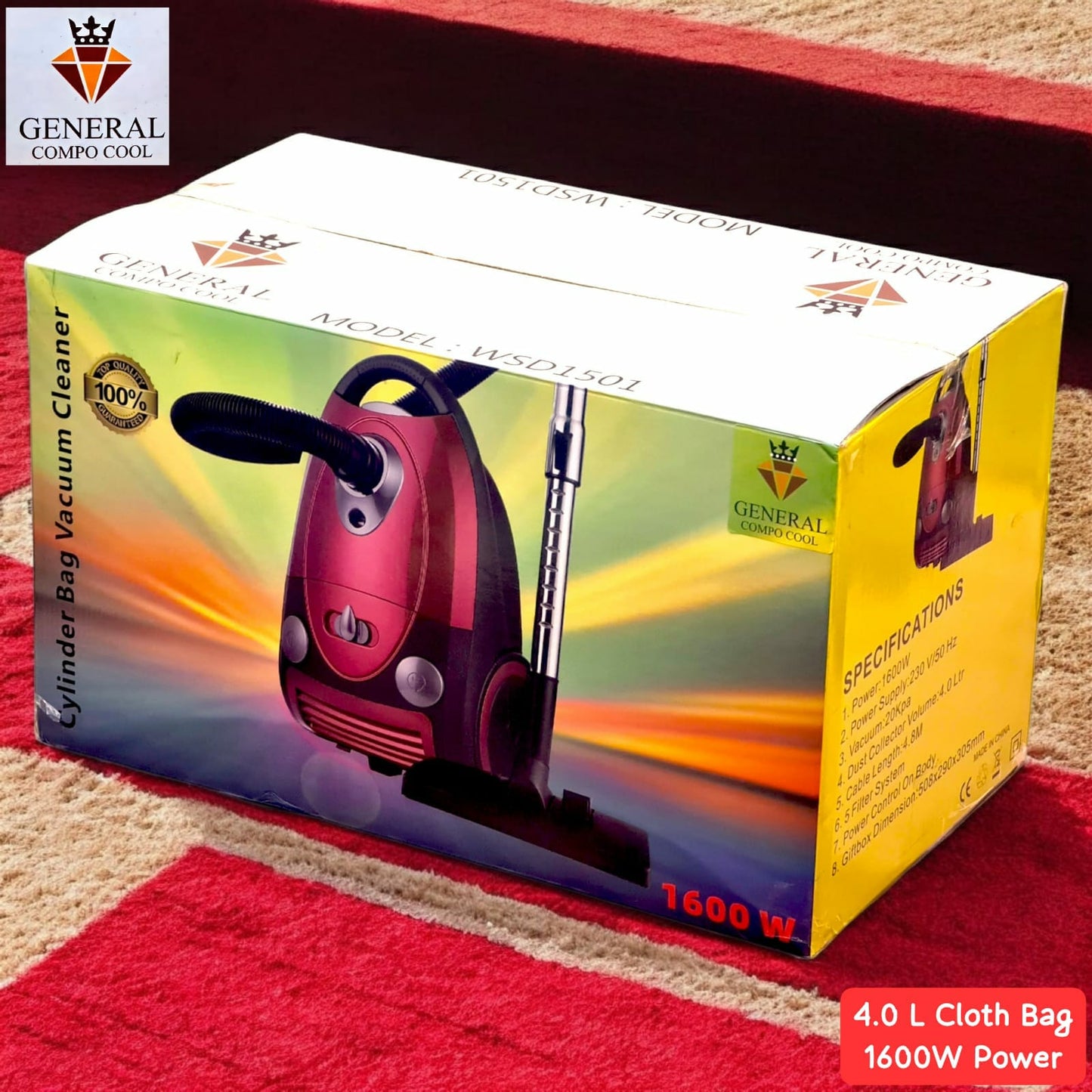 General compo cool vacuum cleaner