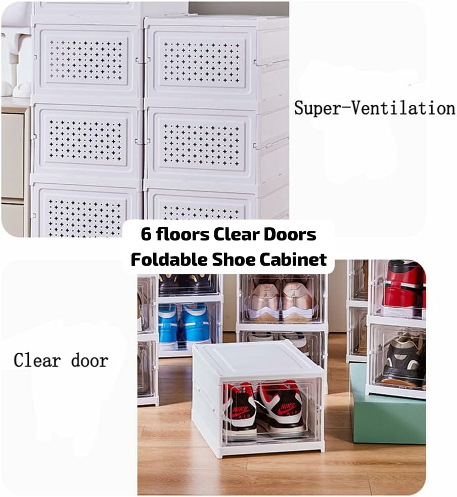 Foldable Shoe cabinet 6 Layers