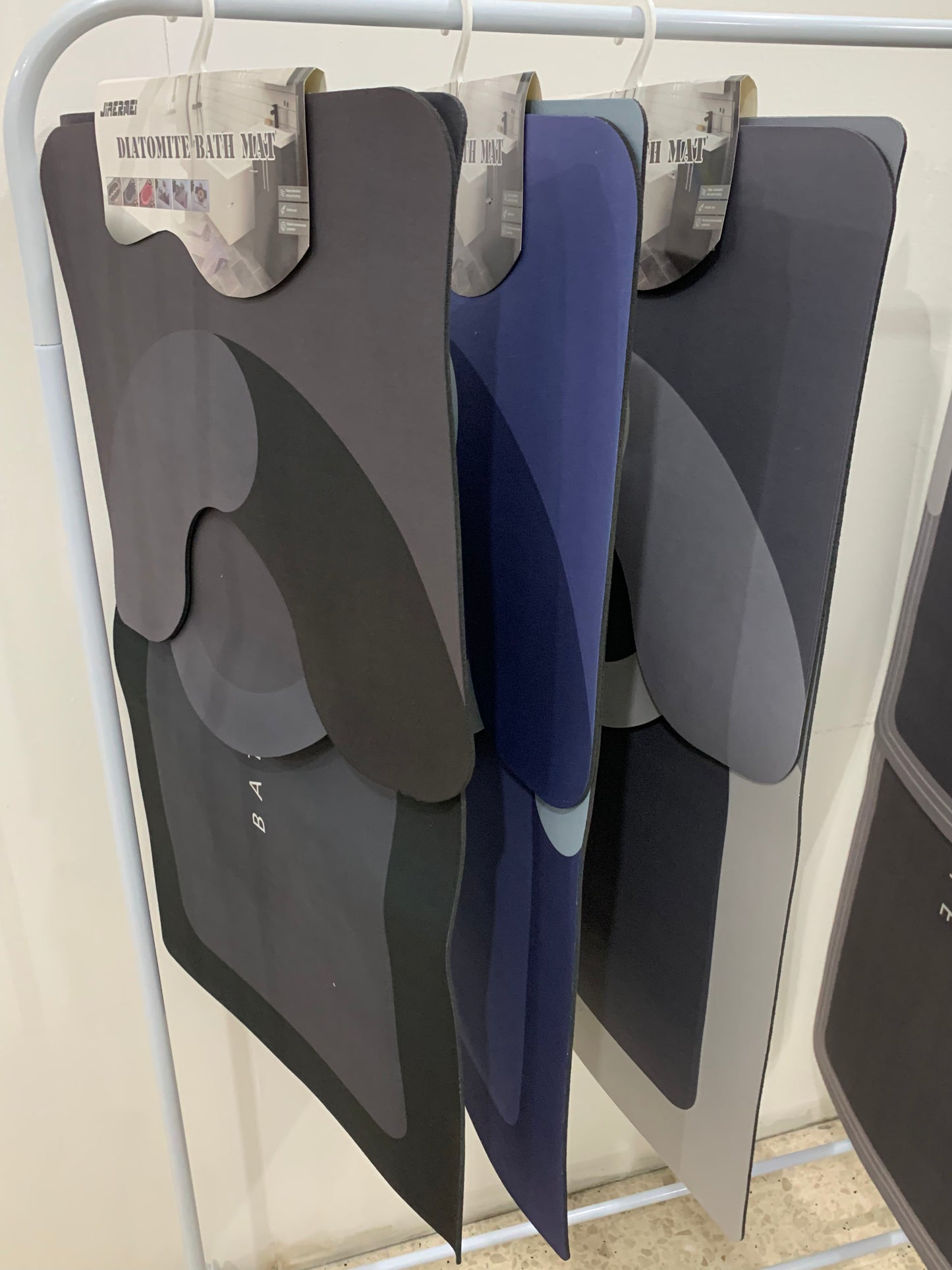 Bathroom Absorbent Mat (Set of 3 )