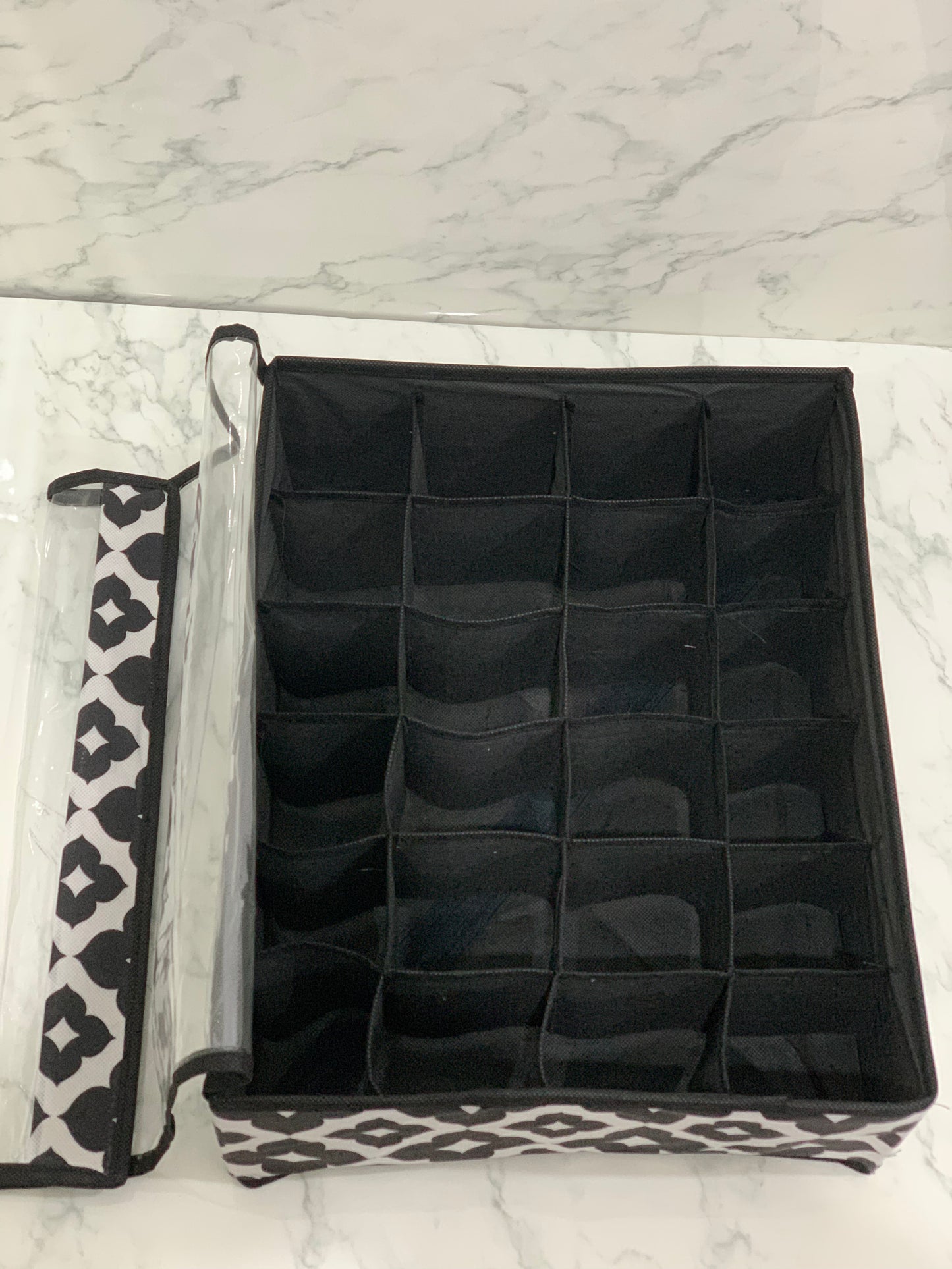 Drawer Organizer With Cover (24 Grid)