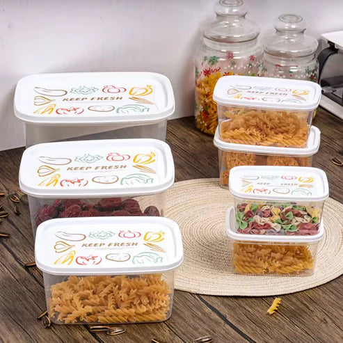 Large Square Food Container( Set of 7 )