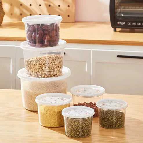 Round Food Container ( Set of 7)