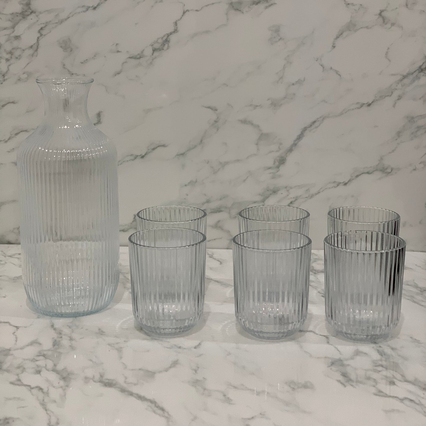 Jar & 6 Cups Alex Set