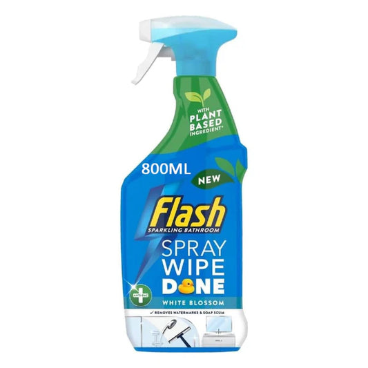 Flash Spray Wipe Done