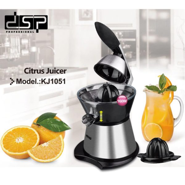 DSP KJ1051, 160W Electric Citrus Juicer With Lever