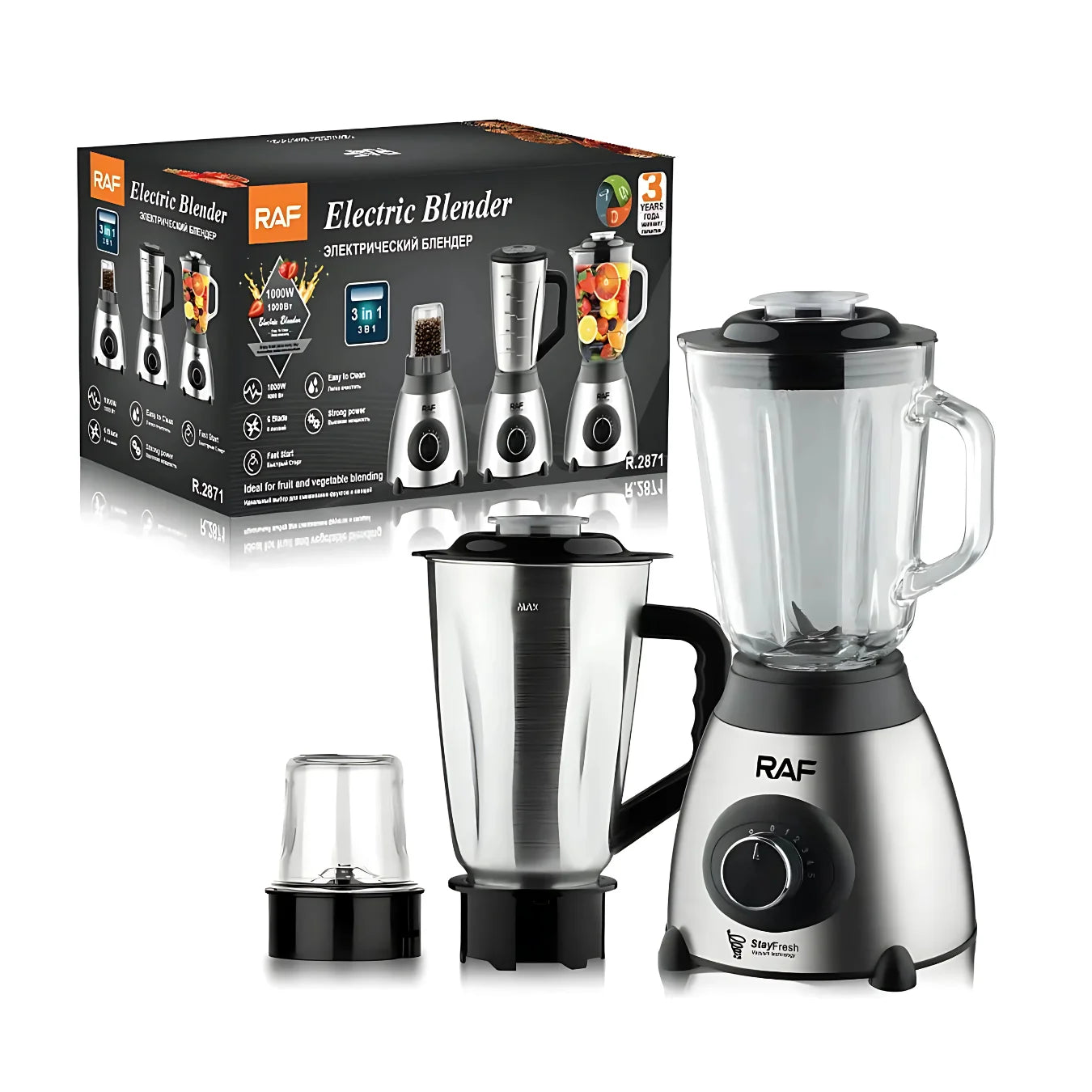 RAF 3 in 1 Blender R.2871