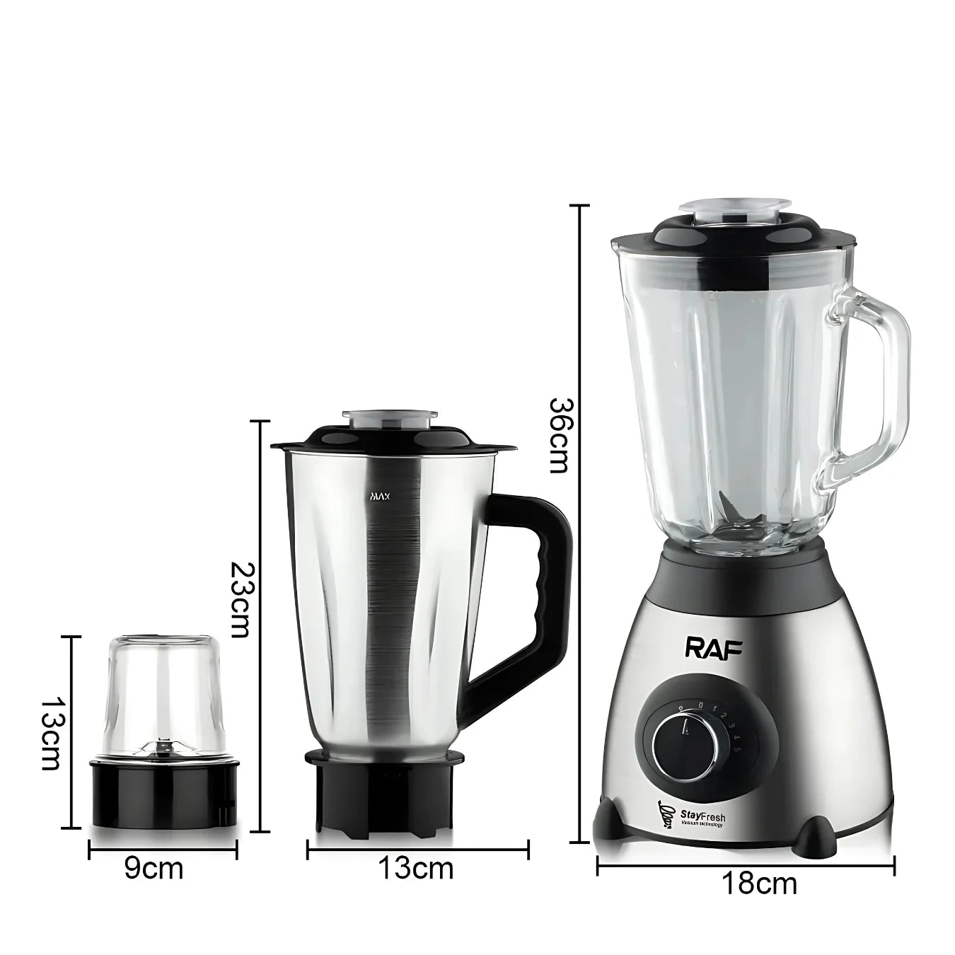 RAF 3 in 1 Blender R.2871