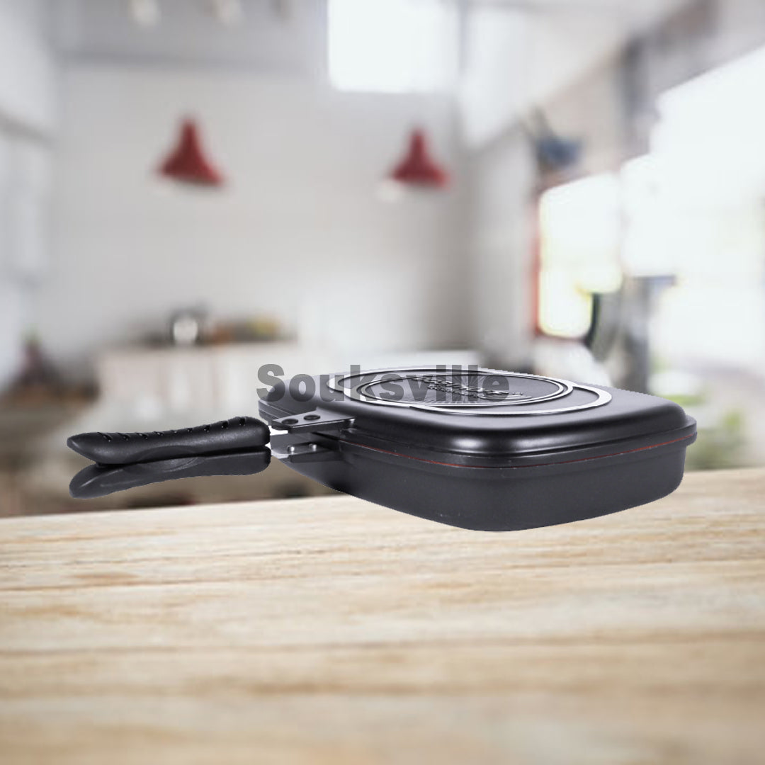 Dosthoff Marble Ceramic Double Grill Pan