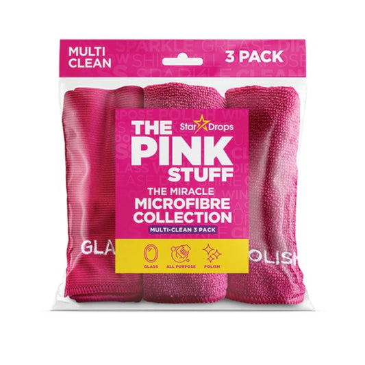 The Pink Stuff Microfiber Cloths