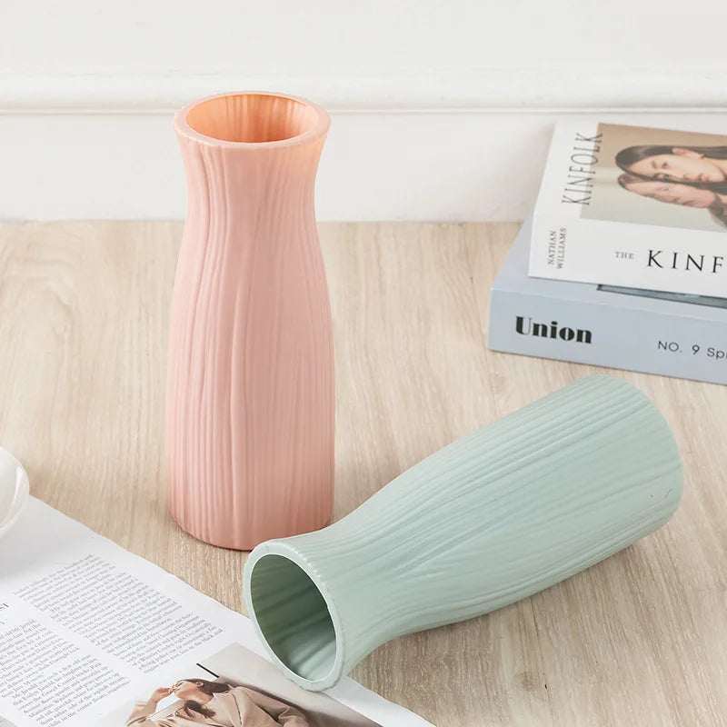 Lined Flower Vase