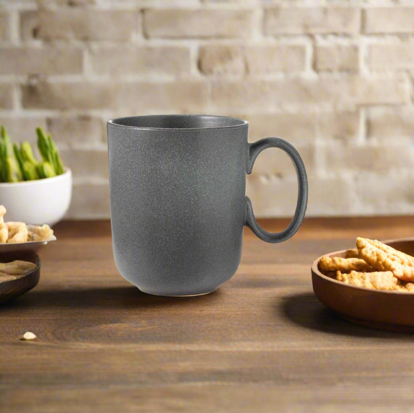 Dosthoff Matt Dark Gray Mug 400 ml