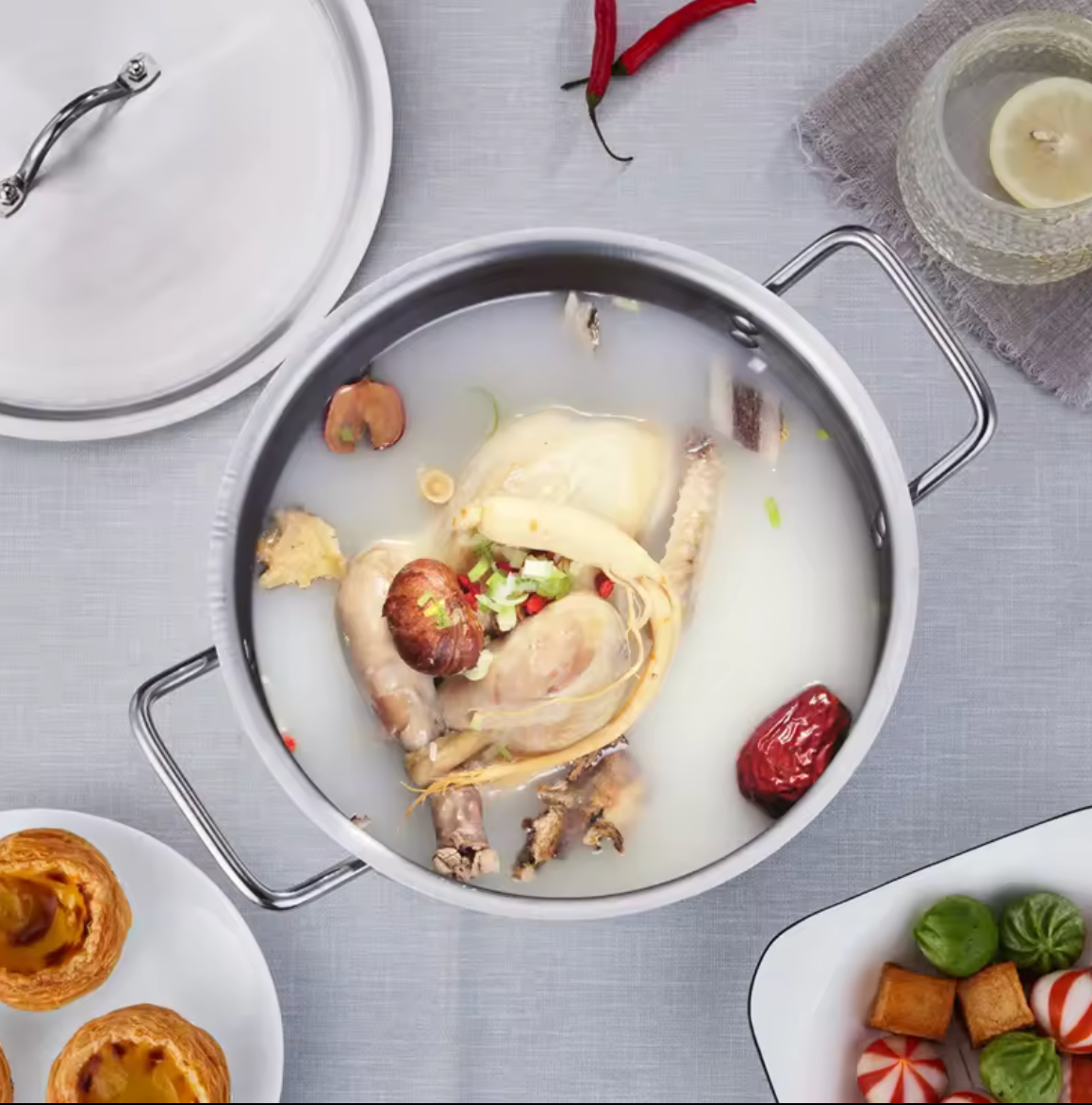 Aluminum Cooking Pot (Set of 7)