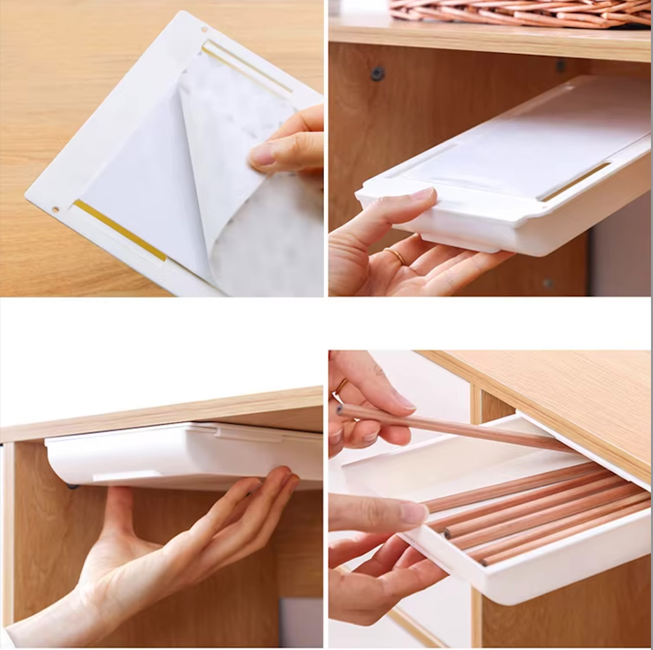 Under Desk Hidden Drawer