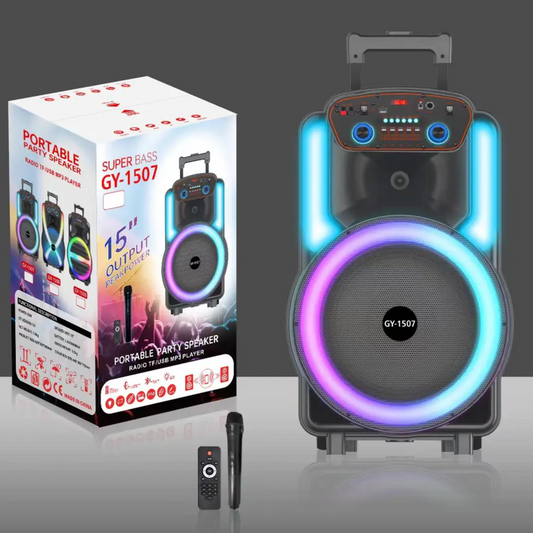 Super Bass Gy-1507 Portable Party Speaker