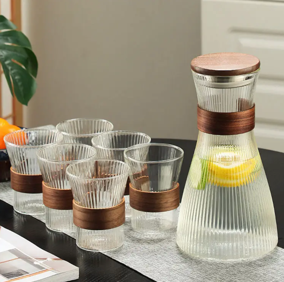Glass Pitcher Set