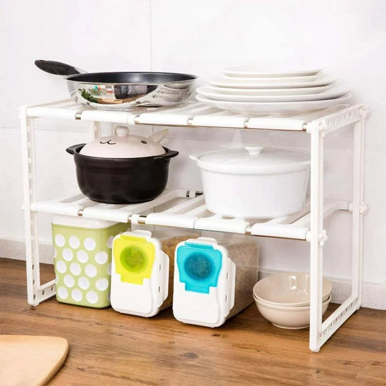 Adjustable Under Sink Shelf