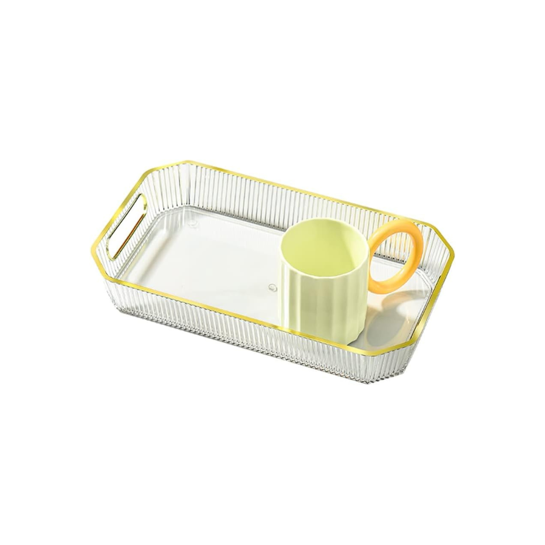 Gold Edge Serving Tray