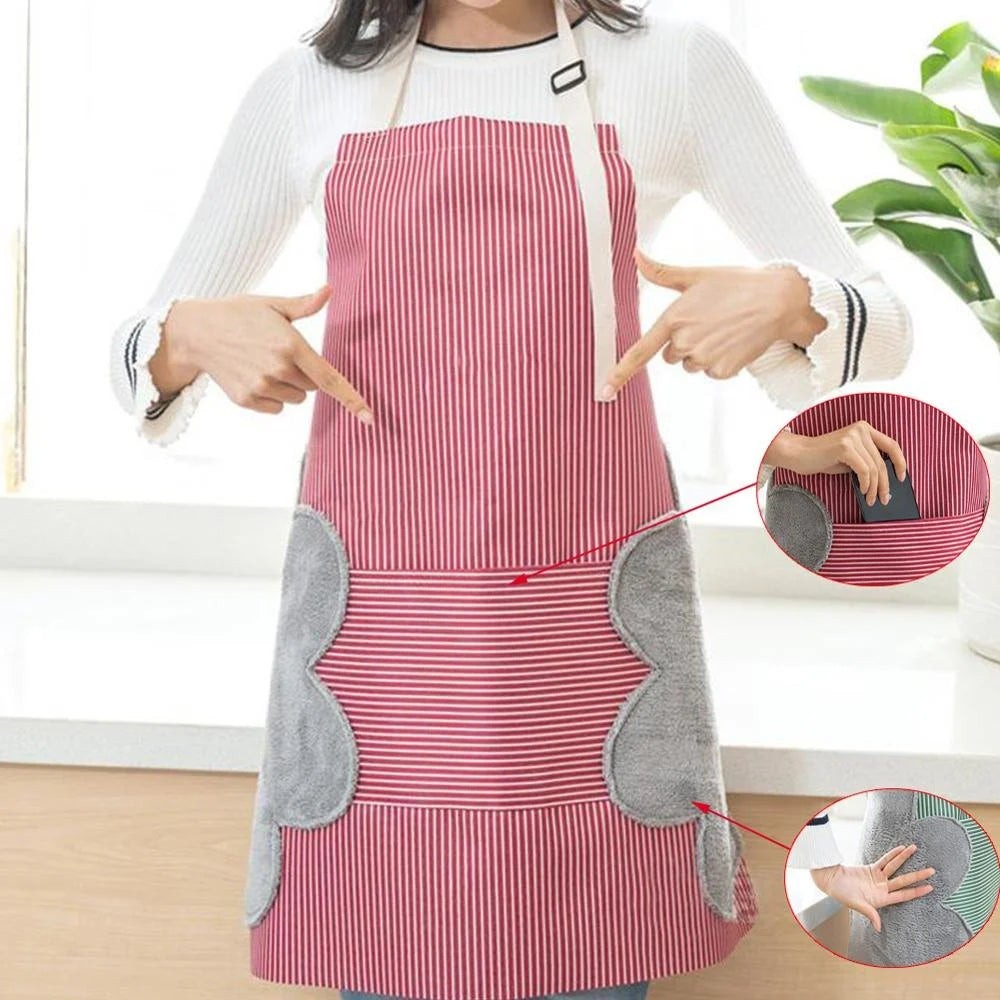Water Proof Apron with 2 Side Towels