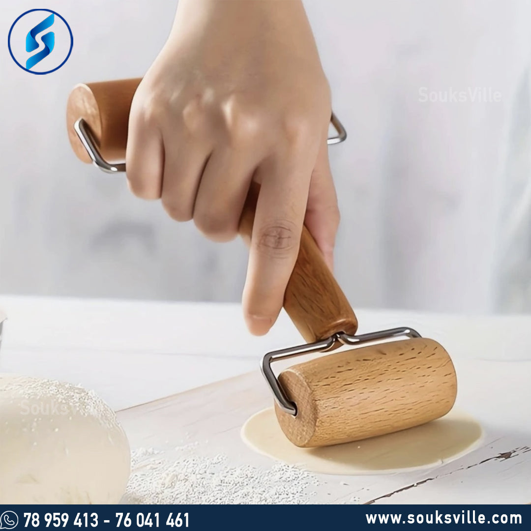 Wooden Double Rolling Pin