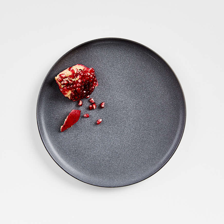 Matt Dark Gray Plate (Set of 6)