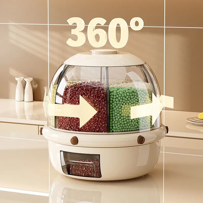 6 Grid Rotatable Dispenser
