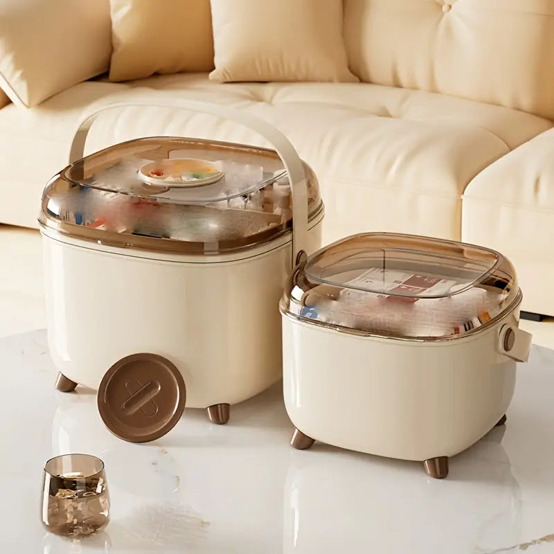 Double Layer Medicine Box
