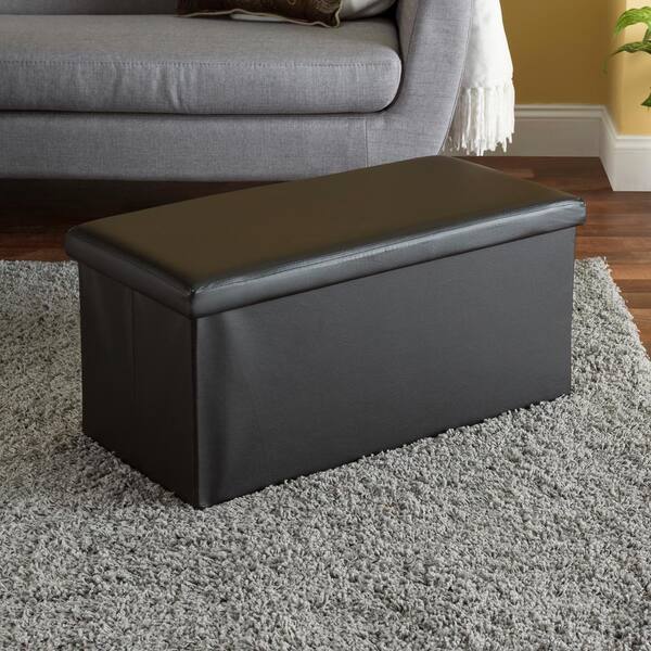 Rectangular Ottoman Folding Storage Box