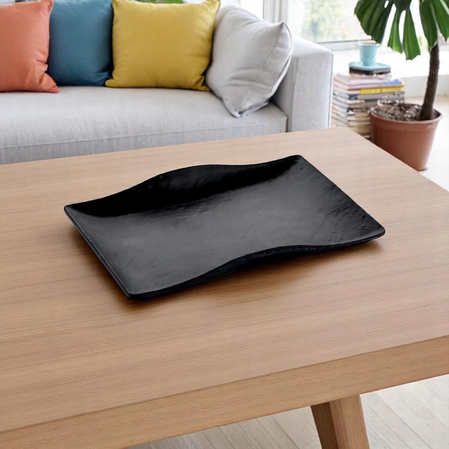 Melamine Black Display Tray