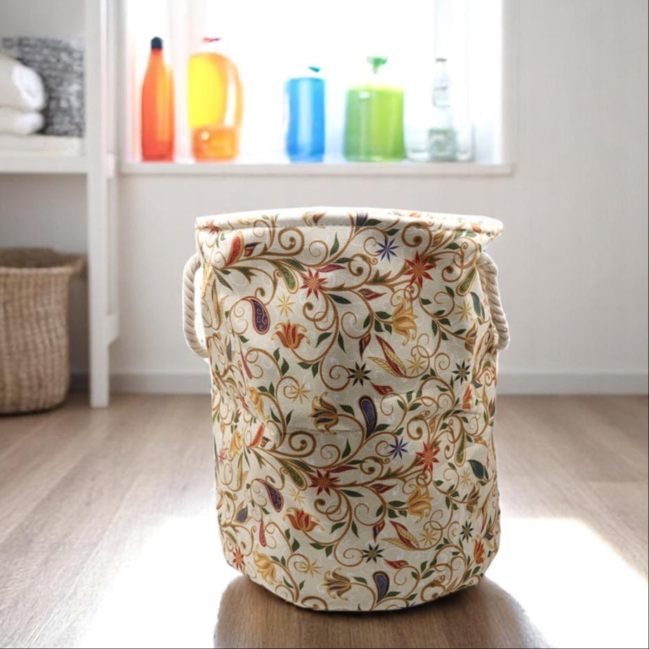 Pattern Laundry Bag With Inner Layer