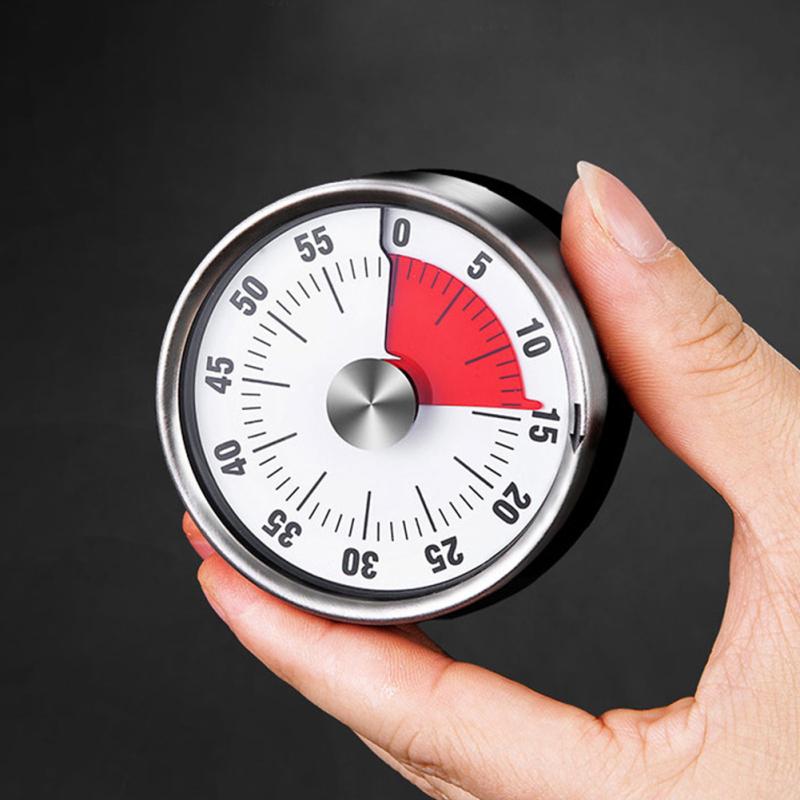 Round Kitchen Timer with Magnet