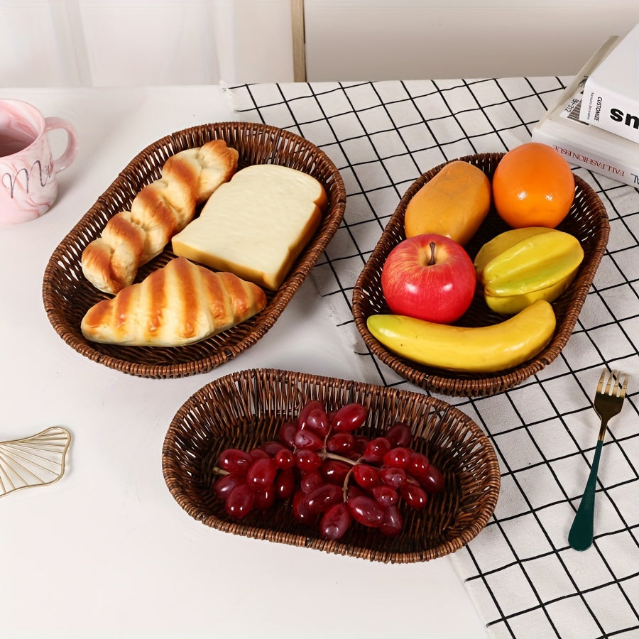 Rattan Bread Basket