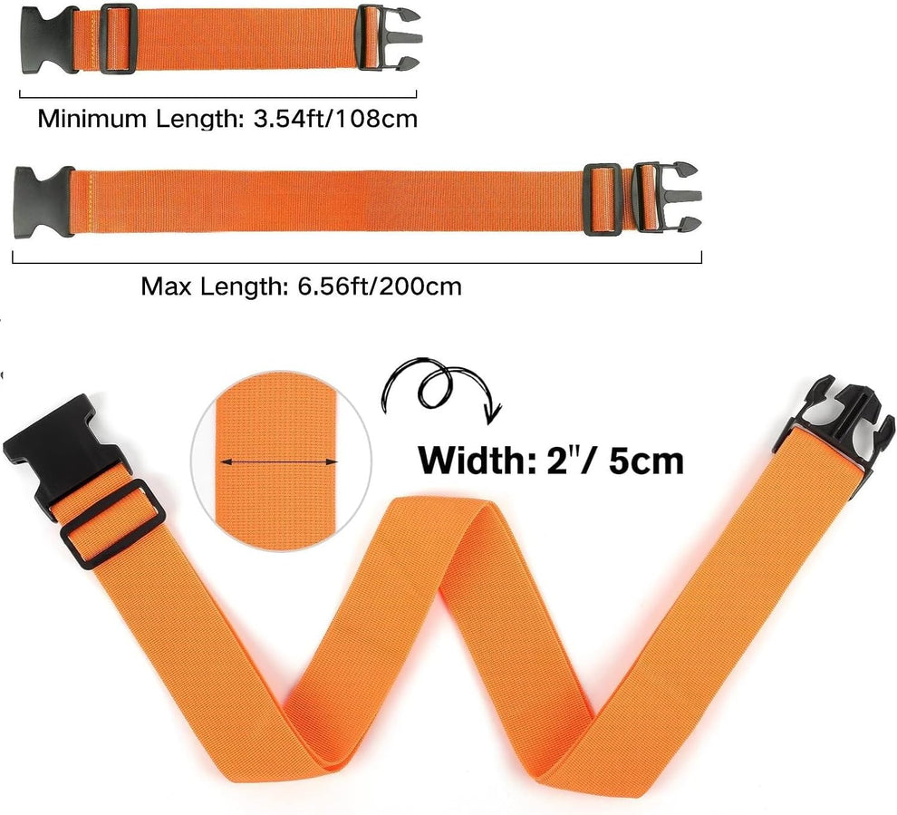 Luggage Belt Strap with Lock