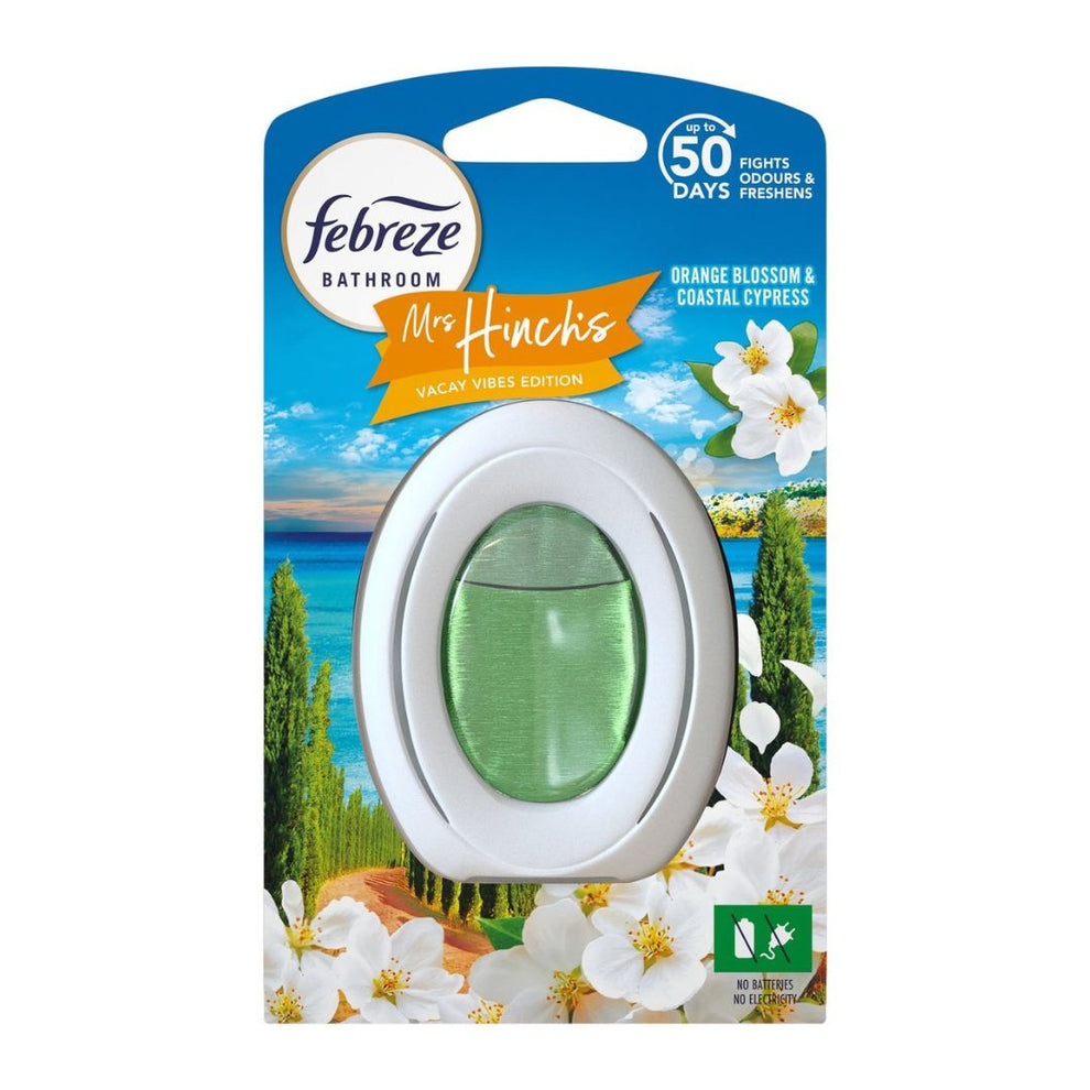 Febreze Bathroom Air Freshener Mrs Hinch orange blossom & coastal cypress 7.5ml