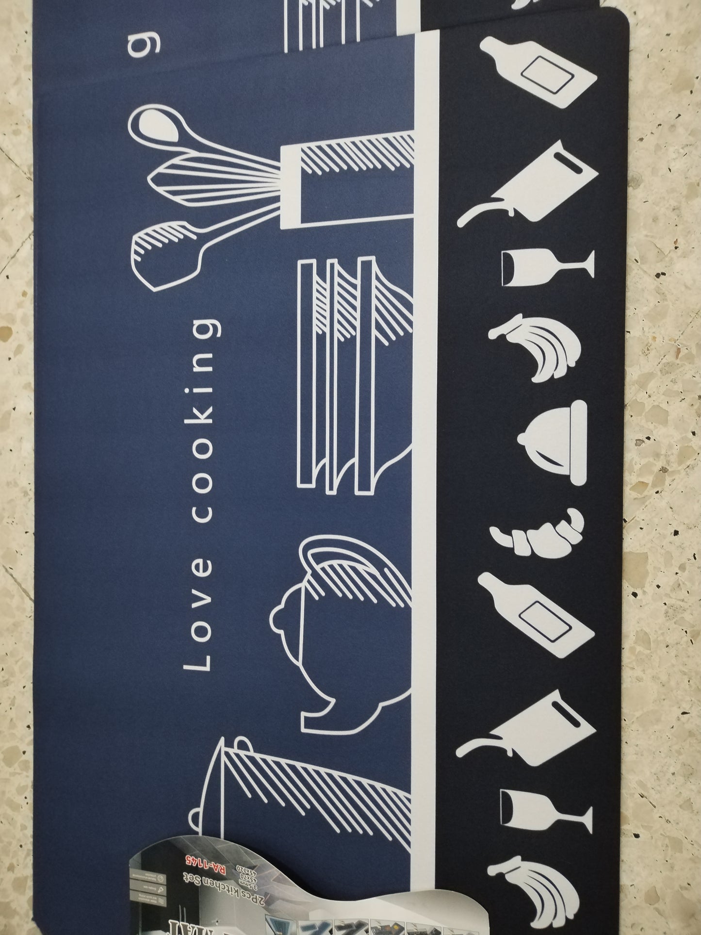 Absorbent Kitchen Mat (Set of 2)