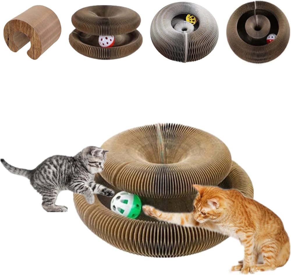 Magic organ cat scratching board