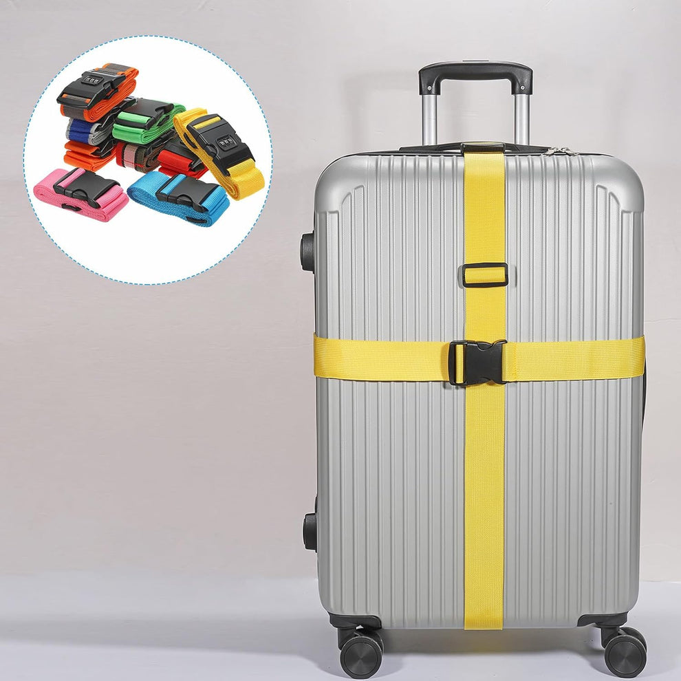 Luggage Belt Strap with Lock