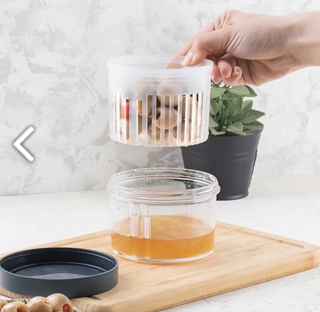 Olive Saver Box with Strainer (3 pcs)