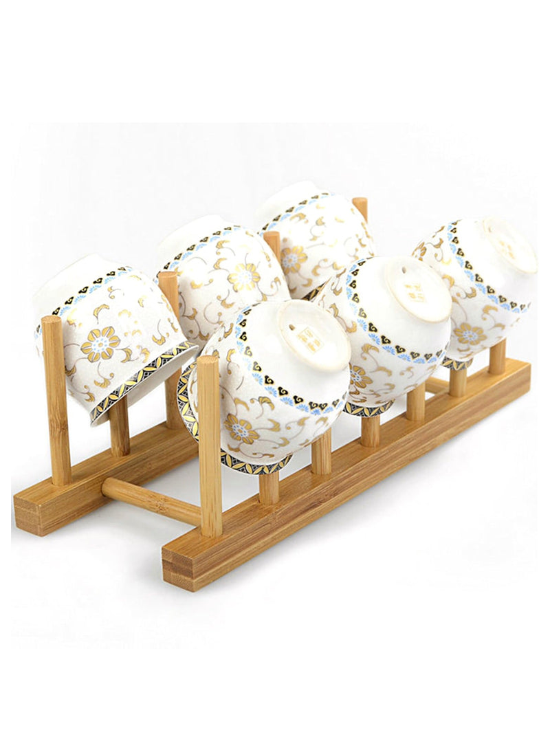 Bamboo Plate Holder