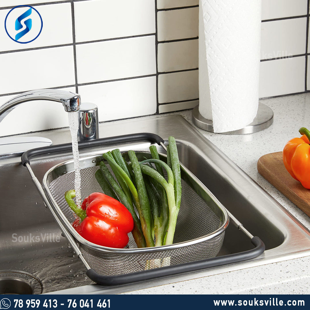 Over-The-Sink Colander (Strainer)
