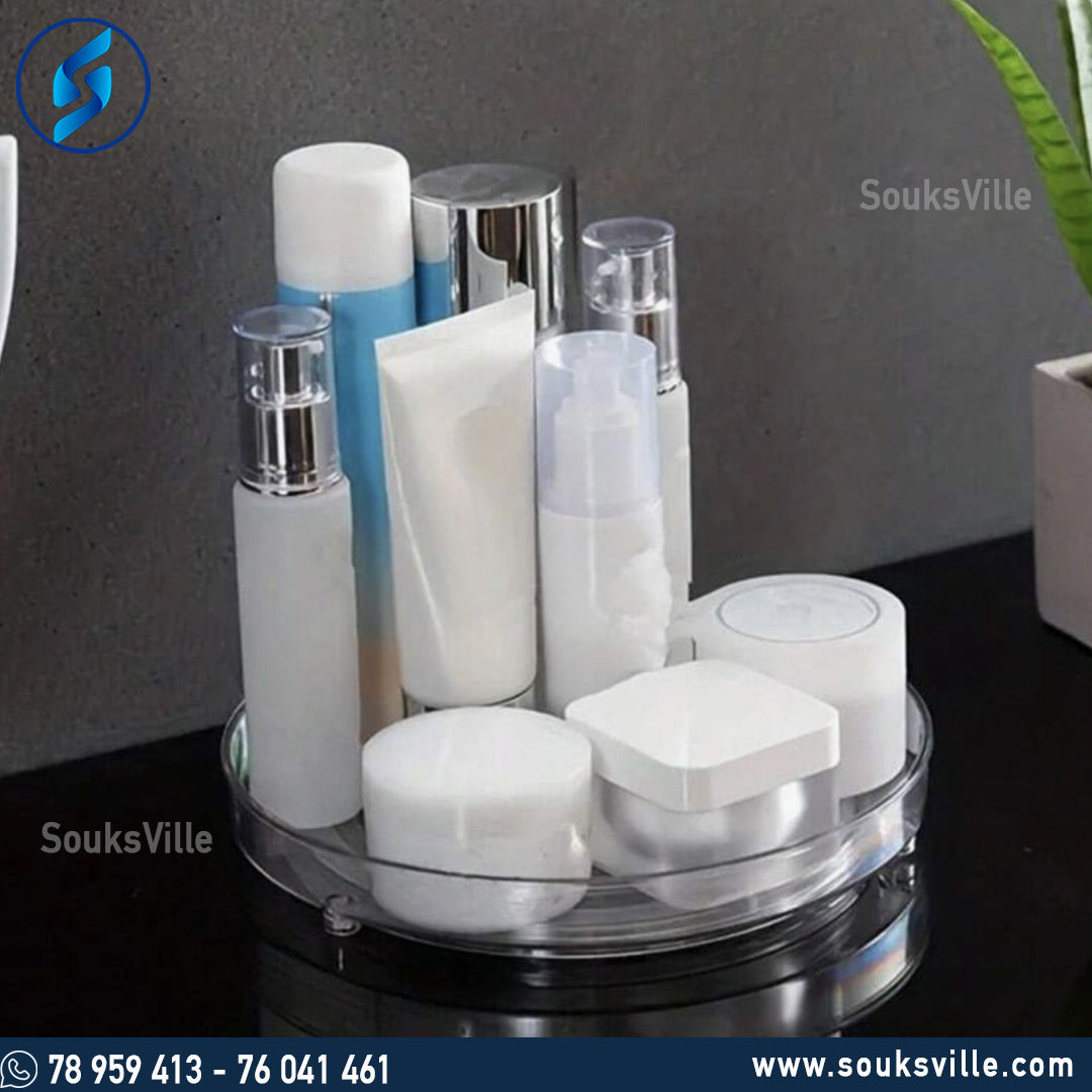 Transparent Rotating Tray low edge