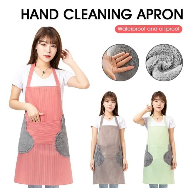 Water Proof Apron with 2 Side Towels