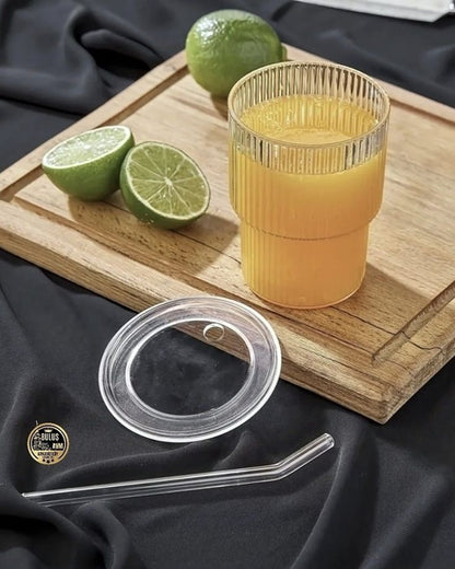 Plexi a Cup With cover And straw