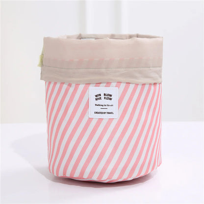 Portable Makeup & Toiletries Drawstring Bag