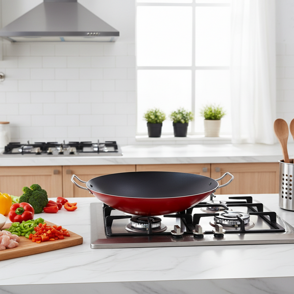 Nouval Red Frying Wok – Souksville