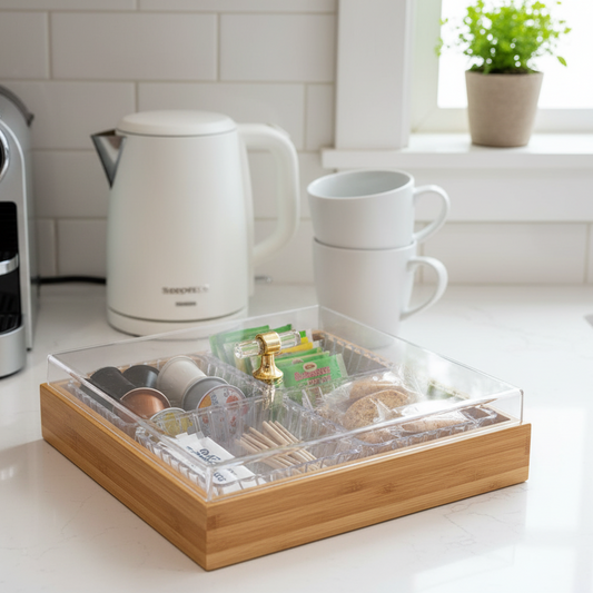 Condiment Tray with 4 Bowls