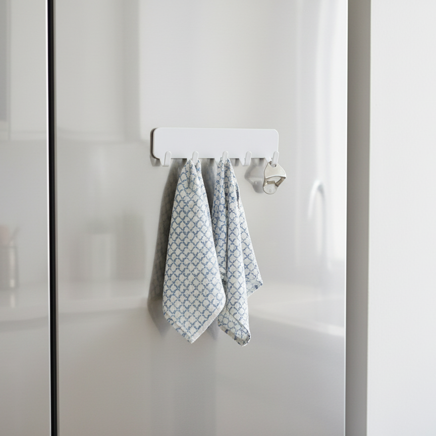 Magnetic 5 hooks hanger