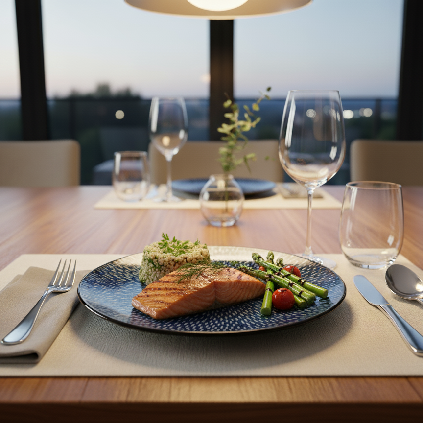 Starry Blue Plate (6 pcs)