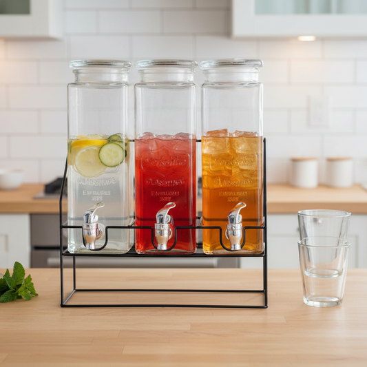 Glass Beverage Dispenser