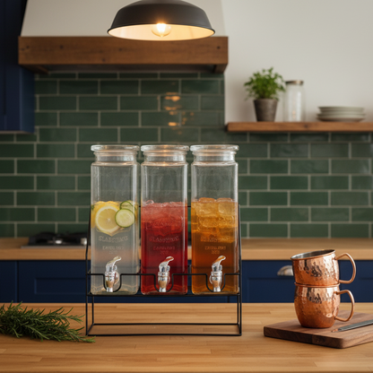 Glass Beverage Dispenser